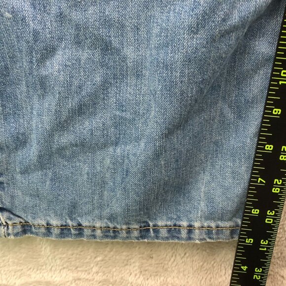 Levis Mens Jeans Size 46x34 Straight Leg 559 Relaxed Blue Denim Casual Classic - Picture 6 of 16